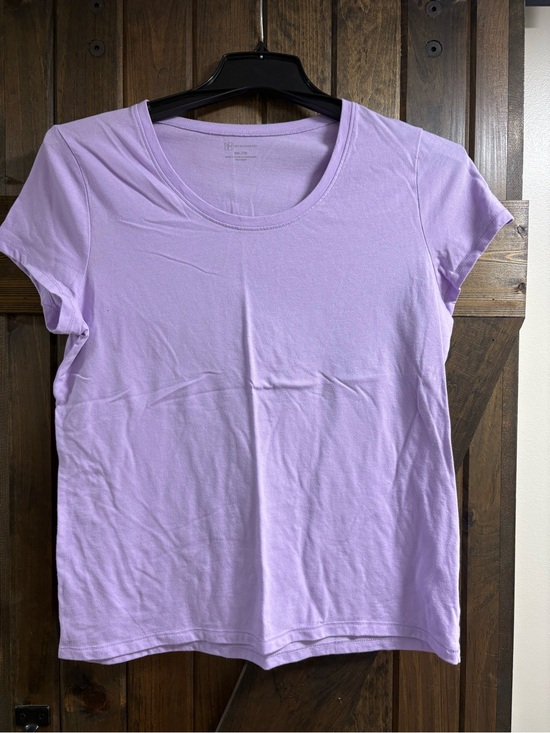 No Boundaries Tops - NWOT No Boundaries Lavender Crewneck Short Sleeve Tee - Women